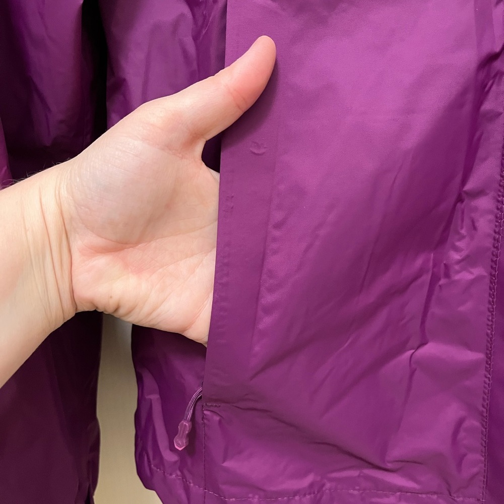 Camel Crown Purple Hooded Rain Jacket - Picture 4 of 13
